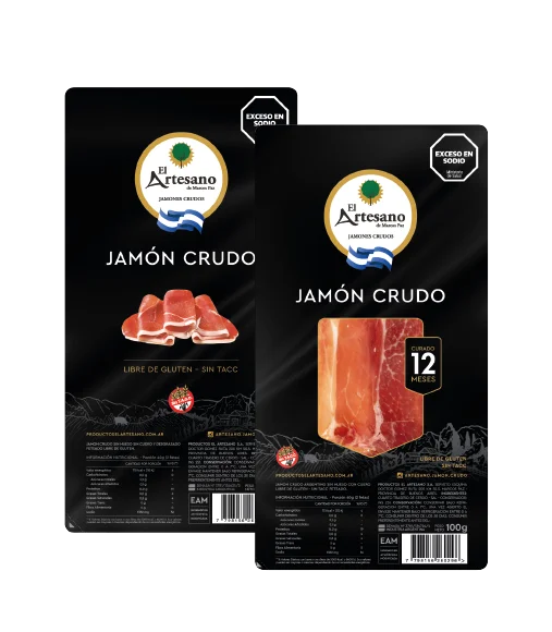 Jamon Crudo Feteado El Artesano