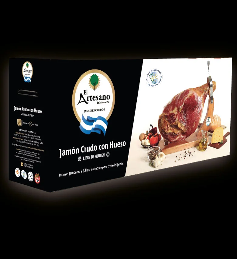 Set de Jamon Crudo con Hueso